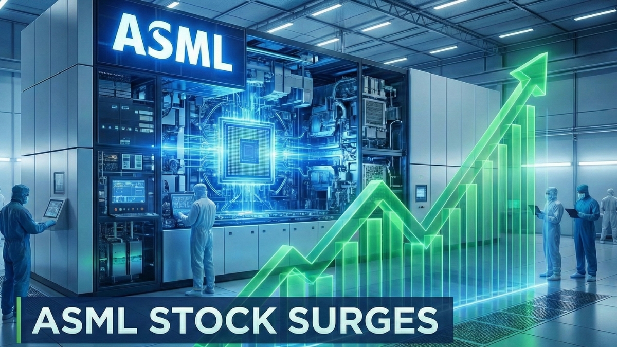 ASML Stock Jumps 7% as AI Boom Drives Record €13.2 Billion Orders